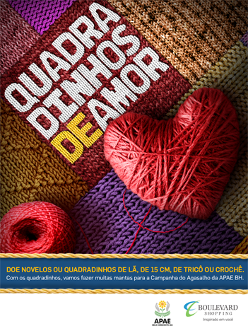 Campanha do agasalho “QUADRADINHOS DE AMOR”