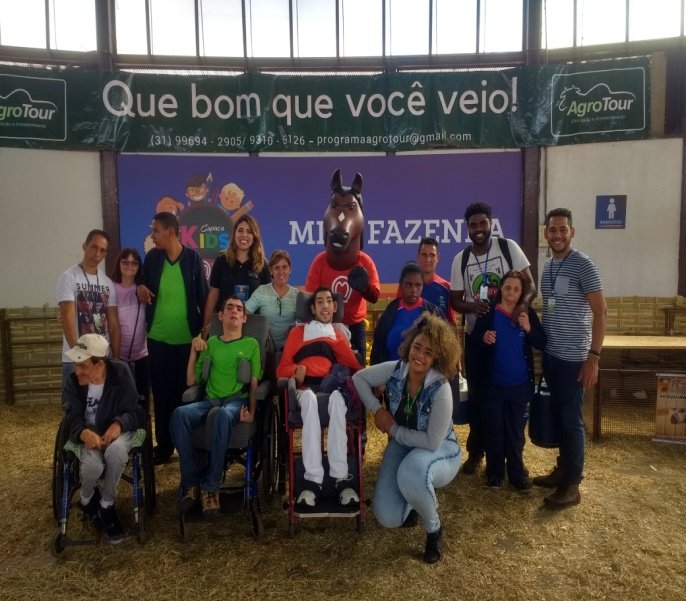 APAE-BH na  37° Exposição Nacional do Cavalo Mangalarga Marchador