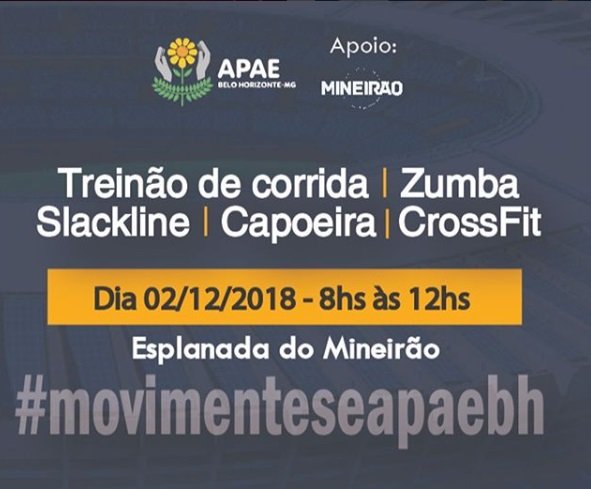 APAE-BH promove evento em comemoração ao Dia Internacional da Pessoa com Deficiência