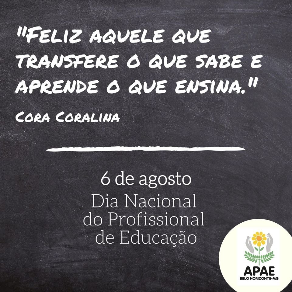 Dia Nacional do Profissional de Educação 🍎❤️