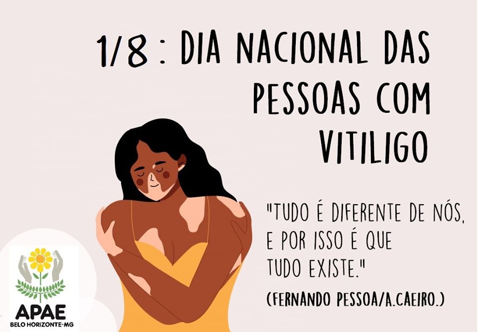 Dia Nacional das Pessoas com Vitiligo