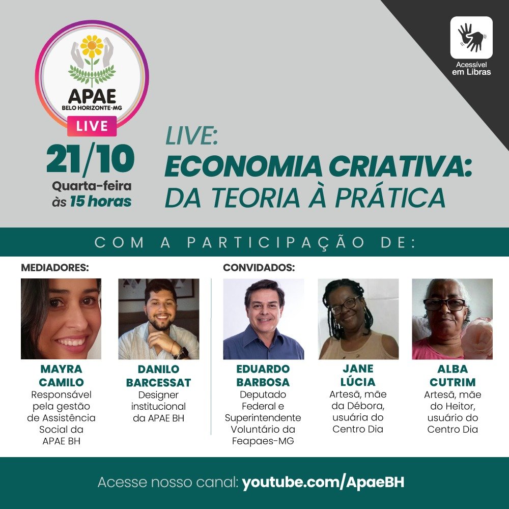 Live: Economia Criativa, da teoria à prática!