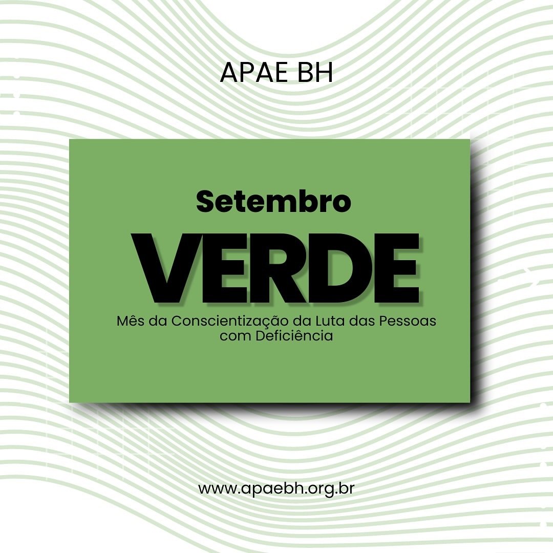 setembro verde APAE BH