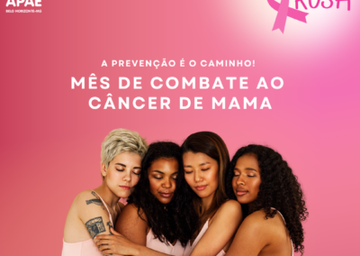 Outubro Rosa - Mês de Combate ao Câncer de Mama