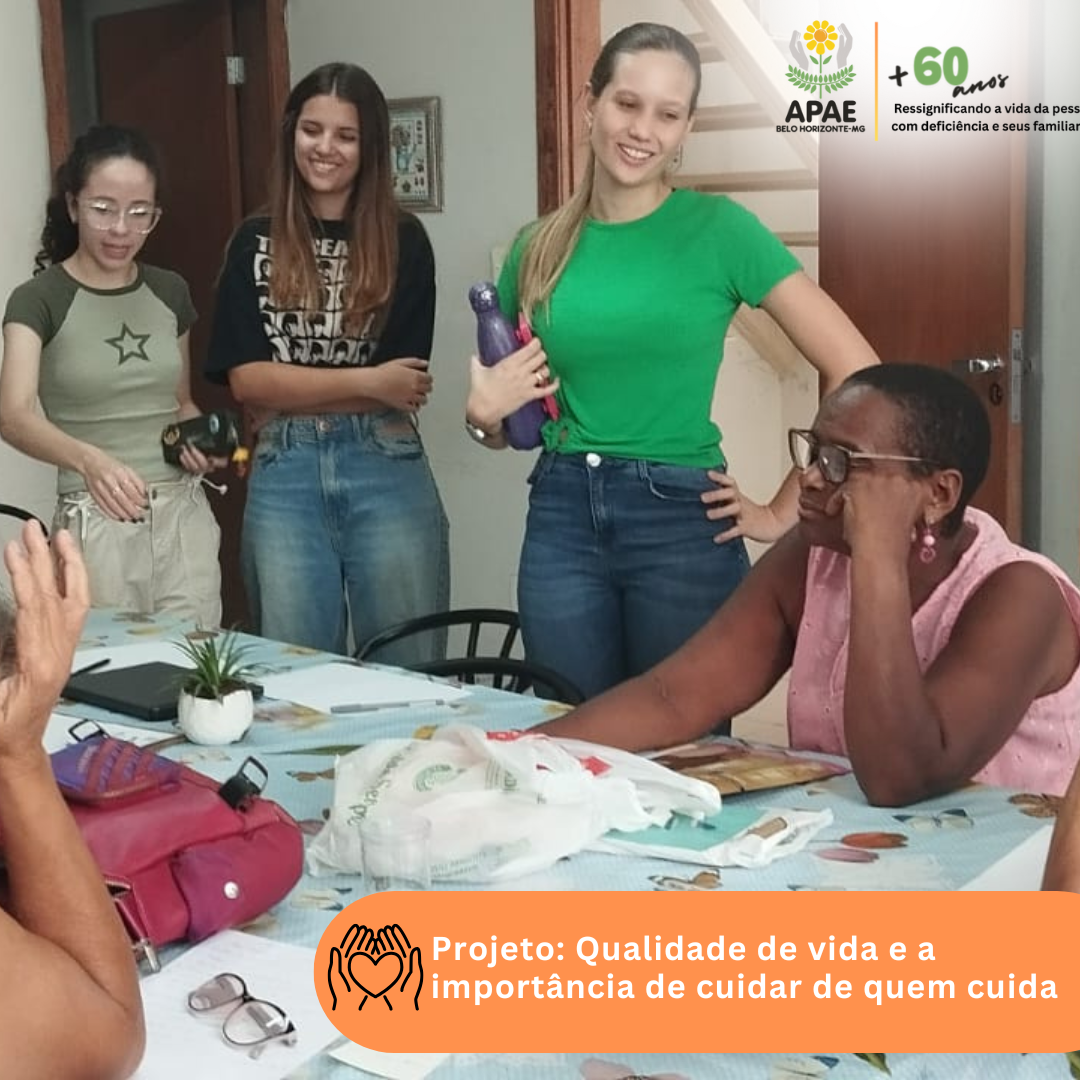 Projeto: Qualidade de vida e a importância de cuidar de quem cuida.