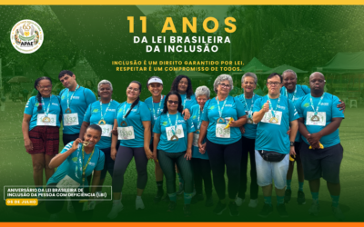 11 Anos da Lei Brasileira da Inclusão – Inclusão não é favor, é lei!