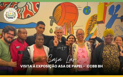 Visita à exposição “Asa de Papel” no CCBB BH – Casas Lares